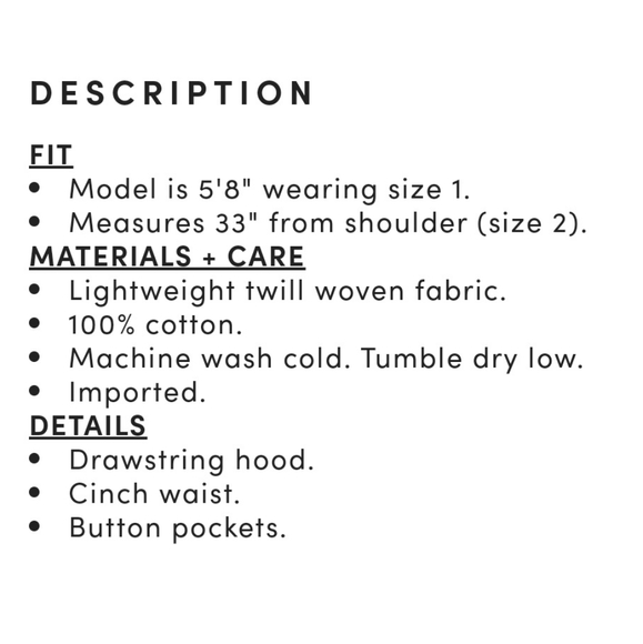 Twill Anorak Jacket - Picture 5 of 6